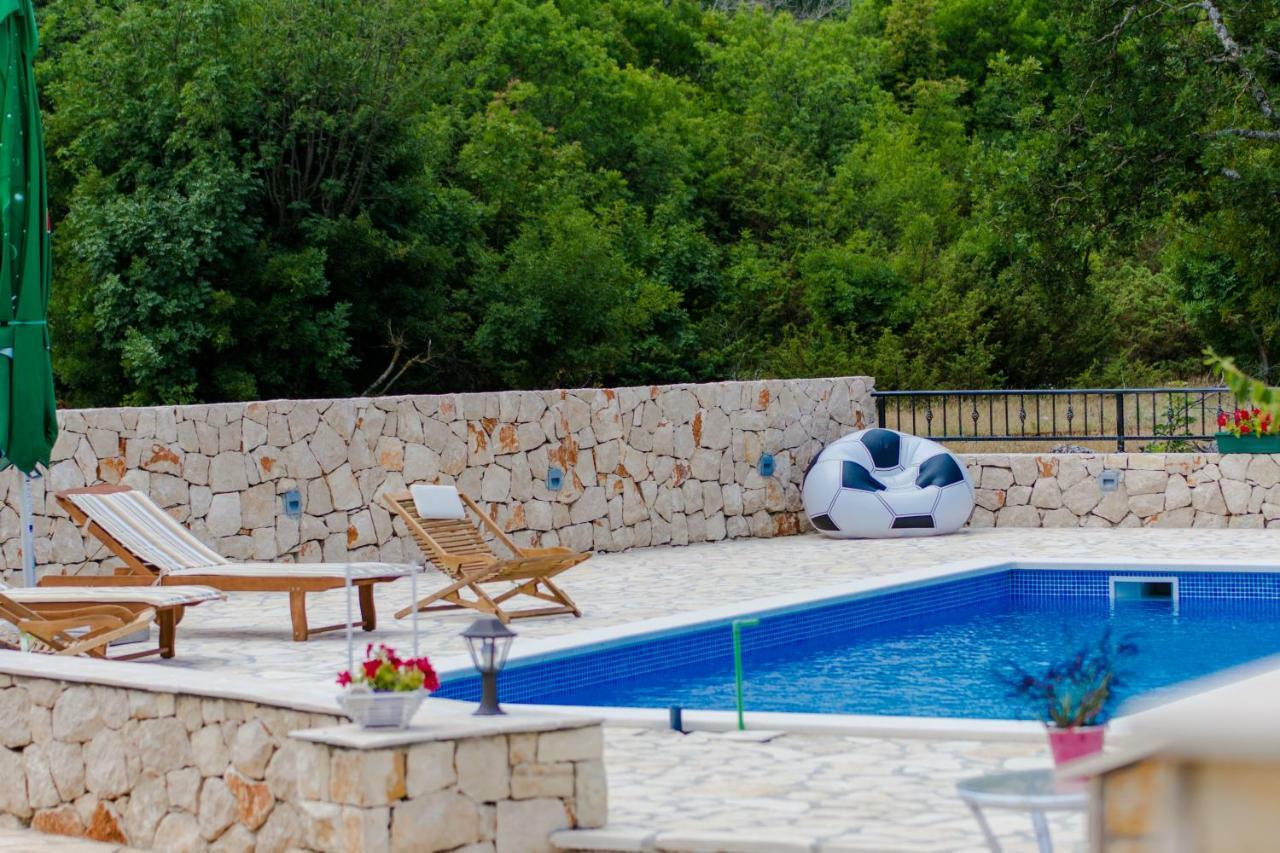 Ljubitovica Relaxing Dalmatian House In Village מראה חיצוני תמונה